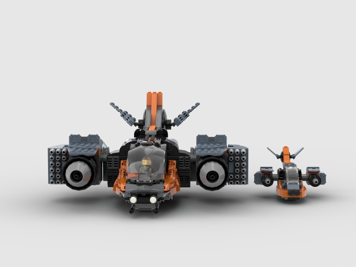 31111 Lego Cyber Drone from BrickLink Studio [BrickLink]