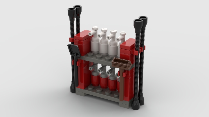 6385 Tool Rack from BrickLink Studio [BrickLink]