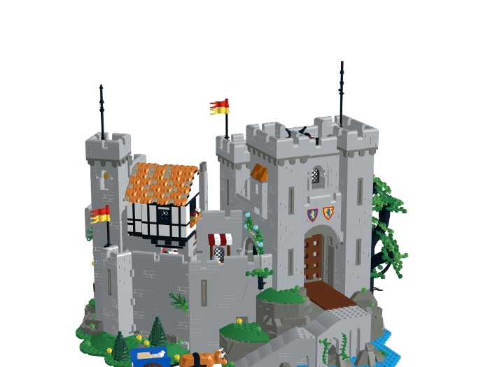 10305 90th Anniversary Castle from BrickLink Studio [BrickLink]