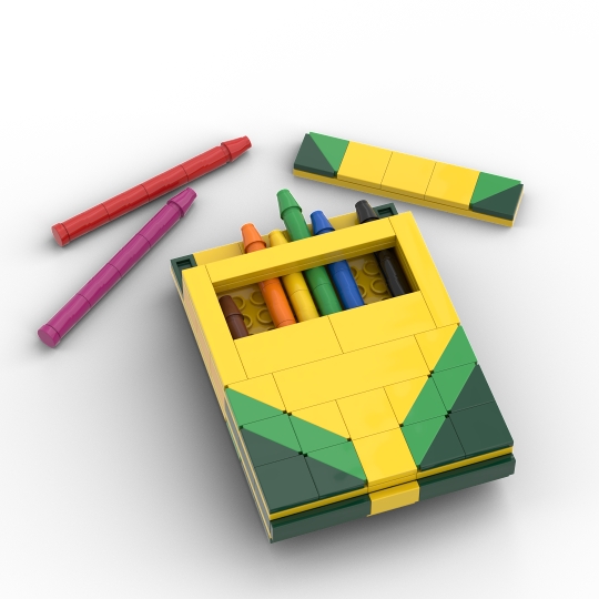 Crayons from BrickLink Studio [BrickLink]
