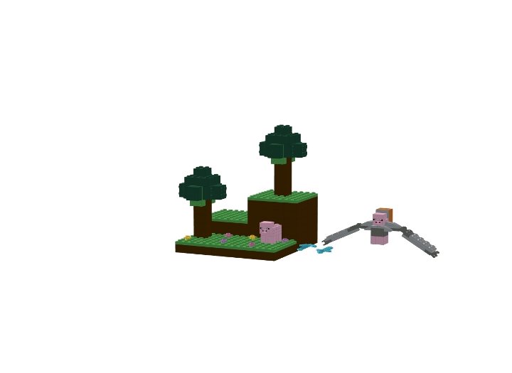 Cactus from BrickLink Studio [BrickLink]