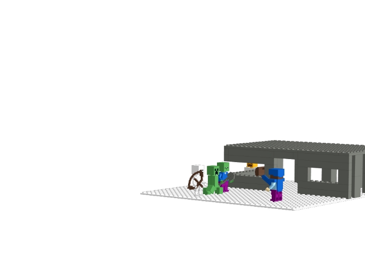 The Snow Outpost Attack from BrickLink Studio [BrickLink]