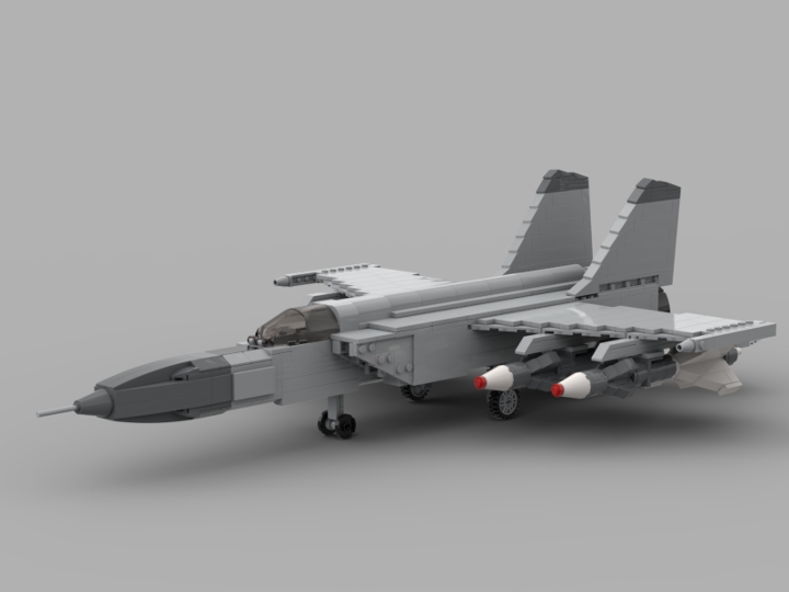 MiG 25 P from BrickLink Studio [BrickLink]