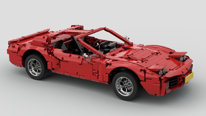 Corvette Stingray from BrickLink Studio [BrickLink]