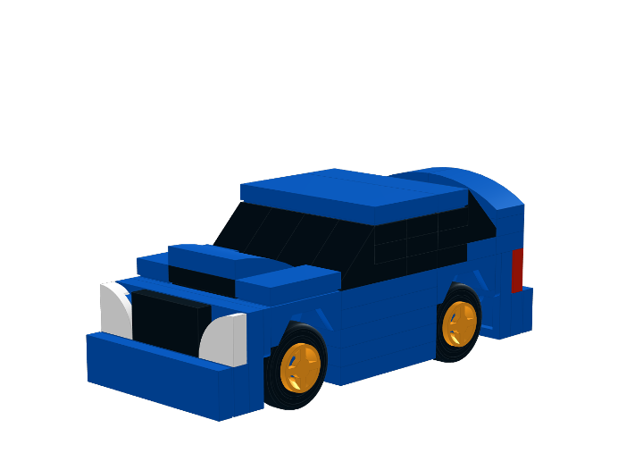 Subaru Impreza Wrx Sti From Bricklink Studio Bricklink