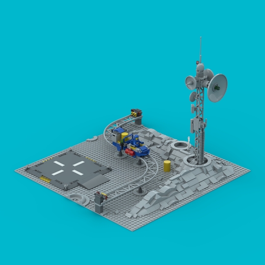 Lunar Site from BrickLink Studio [BrickLink]