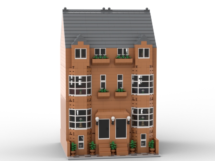 Avenue Villa House from BrickLink Studio [BrickLink]