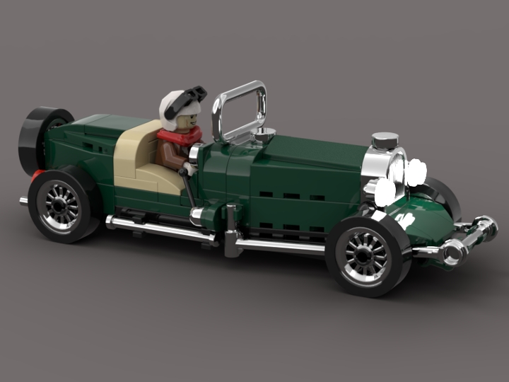 Vintage 1930's Sports Car from BrickLink Studio [BrickLink]