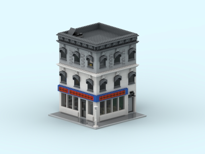 Seinfeld modular building from BrickLink Studio [BrickLink]