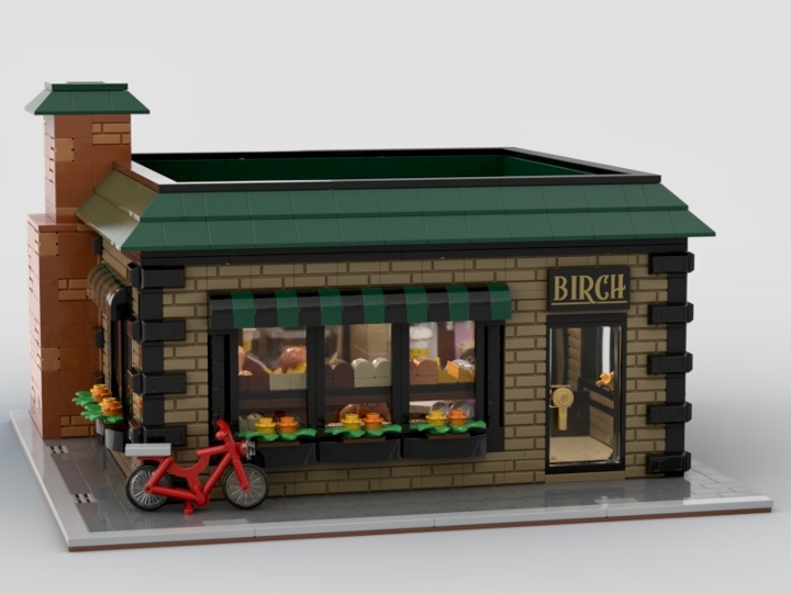 Birch bakery from BrickLink Studio [BrickLink]