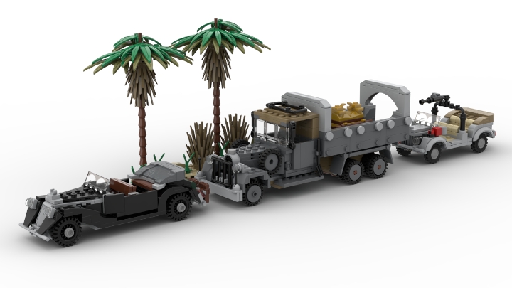 Lego indiana discount jones truck chase