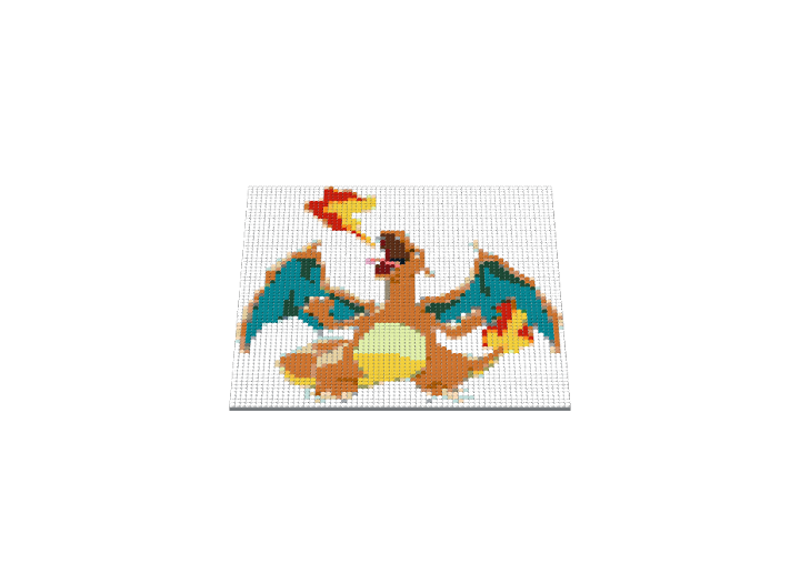 Charizard from BrickLink Studio [BrickLink]