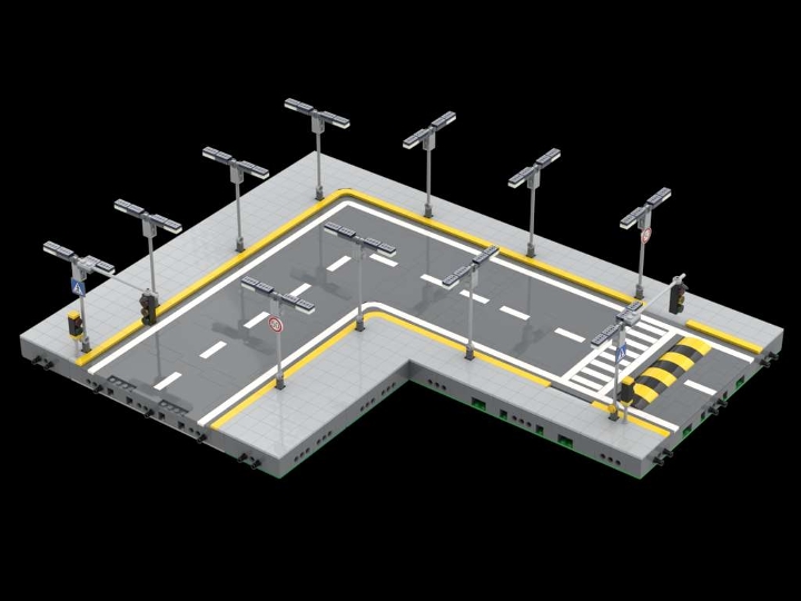 Road Complete Corner from BrickLink Studio [BrickLink]