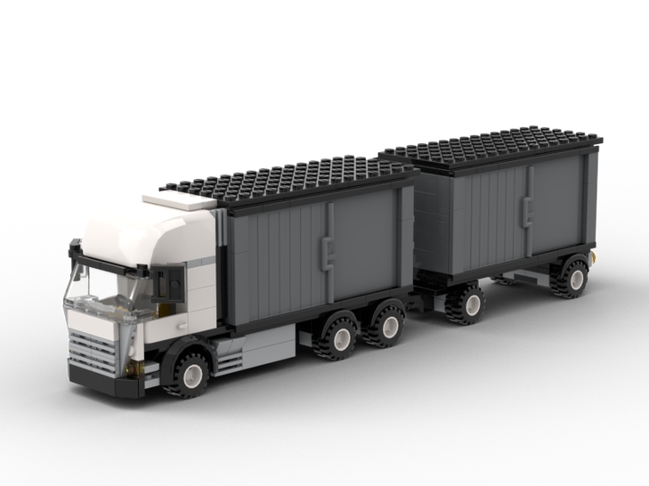 Truck&trailer From Bricklink Studio [bricklink]