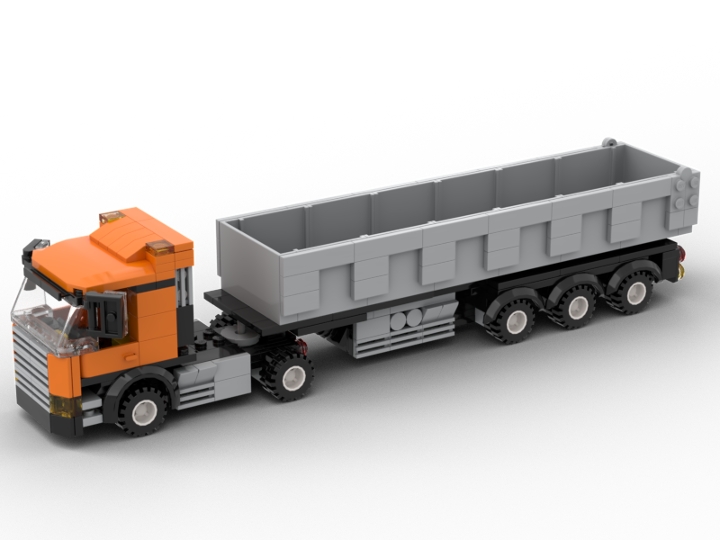 Tipper Truck from BrickLink Studio [BrickLink]