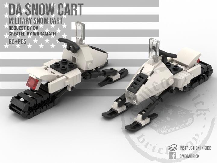 Da Snow Cart from BrickLink Studio [BrickLink]