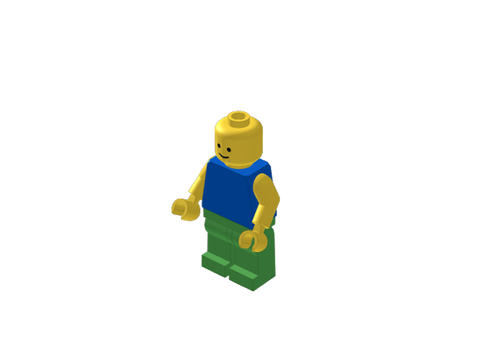 Roblox Noob from BrickLink Studio