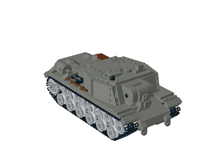 Chernobyl ISU-152 from BrickLink Studio [BrickLink]