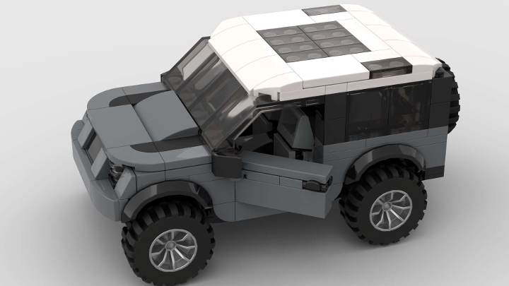 2020-2023 Land Rover Defender 90 from BrickLink Studio [BrickLink]