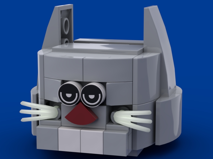 Rudolph The Red-Nosed Rabbit from BrickLink Studio [BrickLink]
