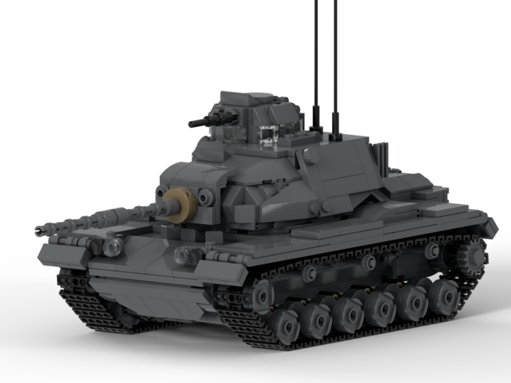 M60 Patton from BrickLink Studio [BrickLink]