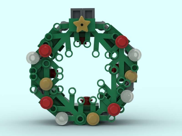 Christmas Wreath from BrickLink Studio [BrickLink]