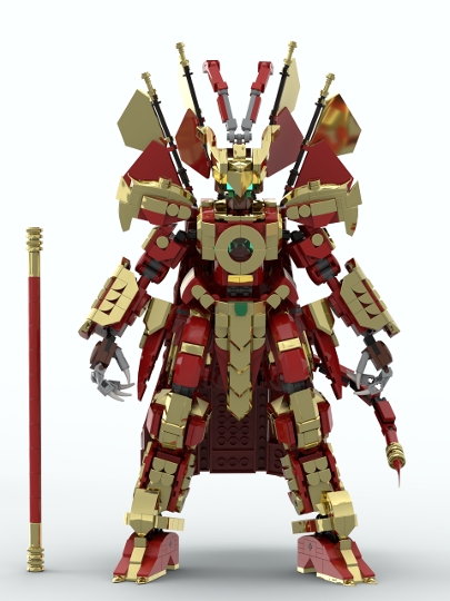 Mecha Monkey King Wukong from BrickLink Studio [BrickLink]