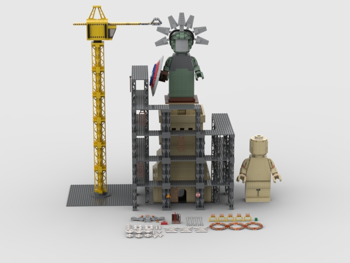 LEGO MOC SPIDER-MAN: No Way Home - Statue of Liberty Final Battle