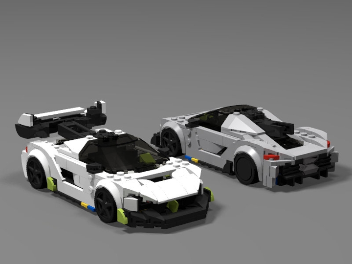 Koenigsegg Jesko from BrickLink Studio [BrickLink]