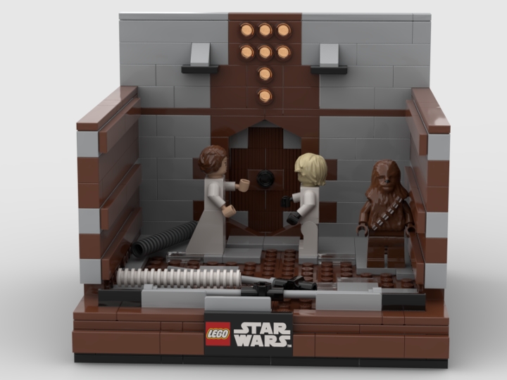 Trash Compactor from BrickLink Studio [BrickLink]