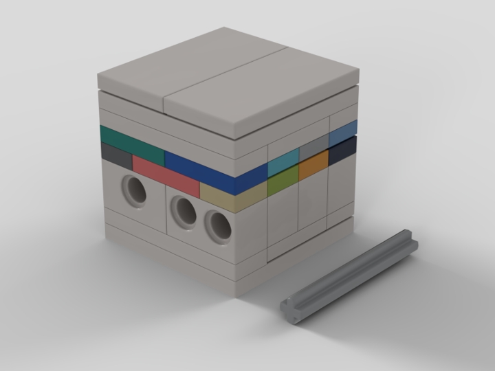 Puzzle Box Mini Series Gemini2.0 from BrickLink Studio [BrickLink]