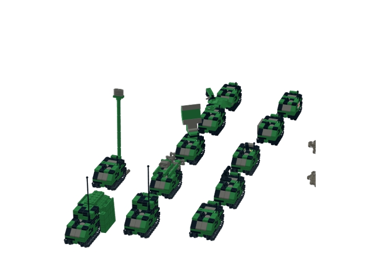 M113 variants - UPDATED - Final from BrickLink Studio [BrickLink]