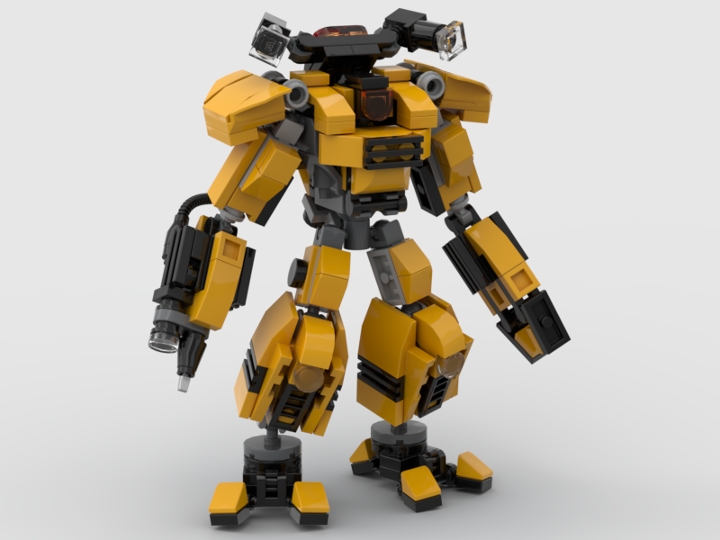 Lego Mining Robot from BrickLink Studio [BrickLink]