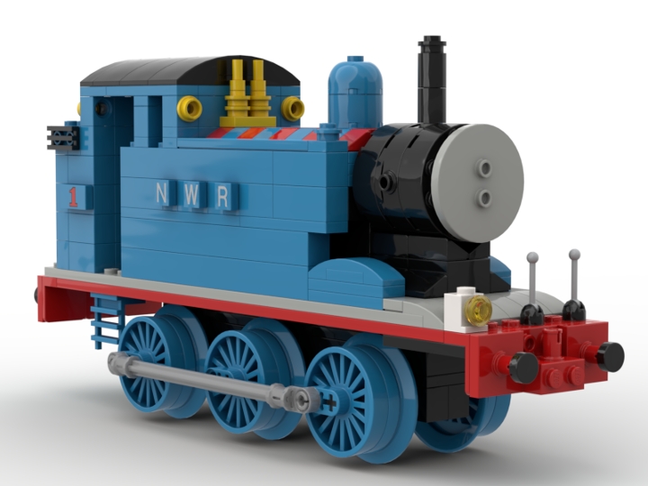 Thomas the Tank Engine from BrickLink Studio [BrickLink]