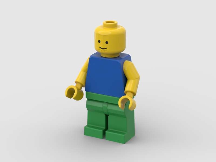 Roblox Series 1 Classic Noob 3 Mini Figure Includes Series 1