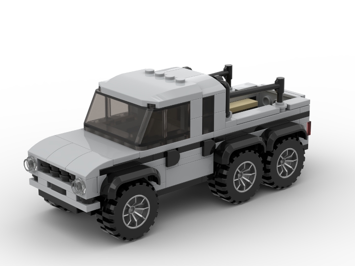 Mercedes AMG-6x6 from BrickLink Studio [BrickLink]