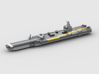 Gerald R. Ford Class from BrickLink Studio [BrickLink]