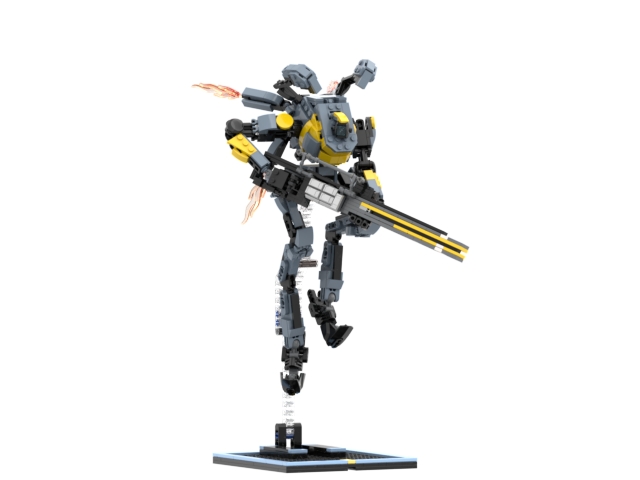 Northstar Prime // Titanfall 2 from BrickLink Studio