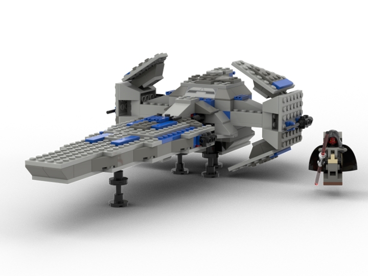 7151 Sith Infiltrator from BrickLink Studio [BrickLink]