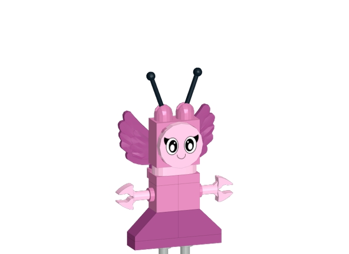 LEGO Mixels Reborn Wave 2: Flitterfairy from BrickLink Studio [BrickLink]
