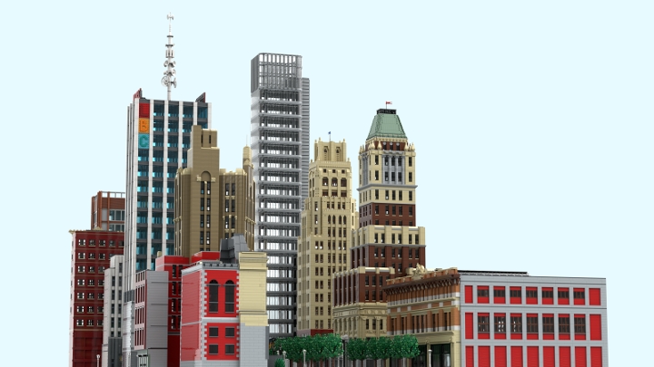 Downtown from BrickLink Studio [BrickLink]
