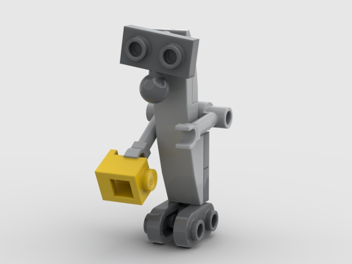 Yellow Bot from BrickLink Studio [BrickLink]