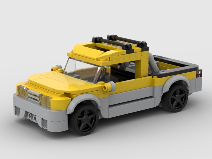 Subaru Baja from BrickLink Studio [BrickLink]