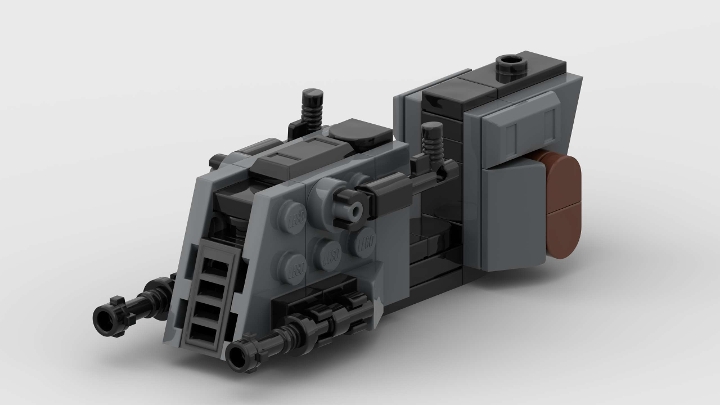 Imperial Speeder from BrickLink Studio [BrickLink]