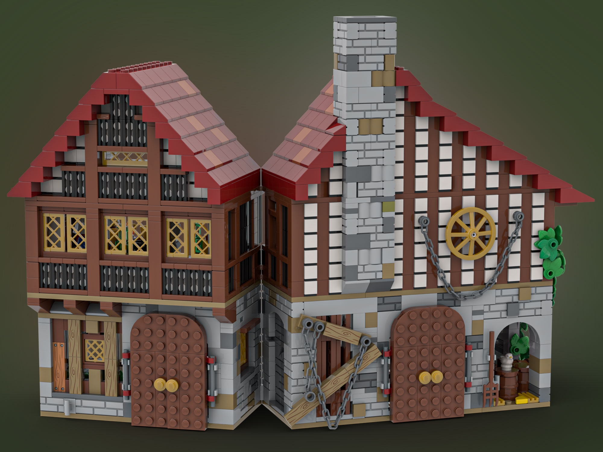 The Secret of the Japanese Castle] [BrickLink]