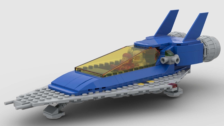 924 Space Cruiser from BrickLink Studio [BrickLink]