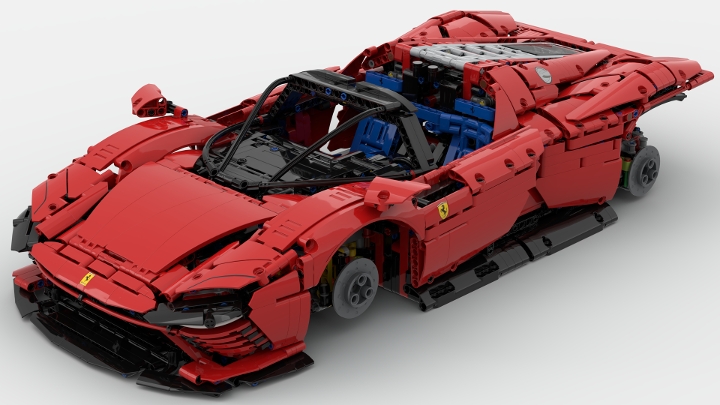 42143-1 - Ferrari Daytona SP3 from BrickLink Studio [BrickLink]