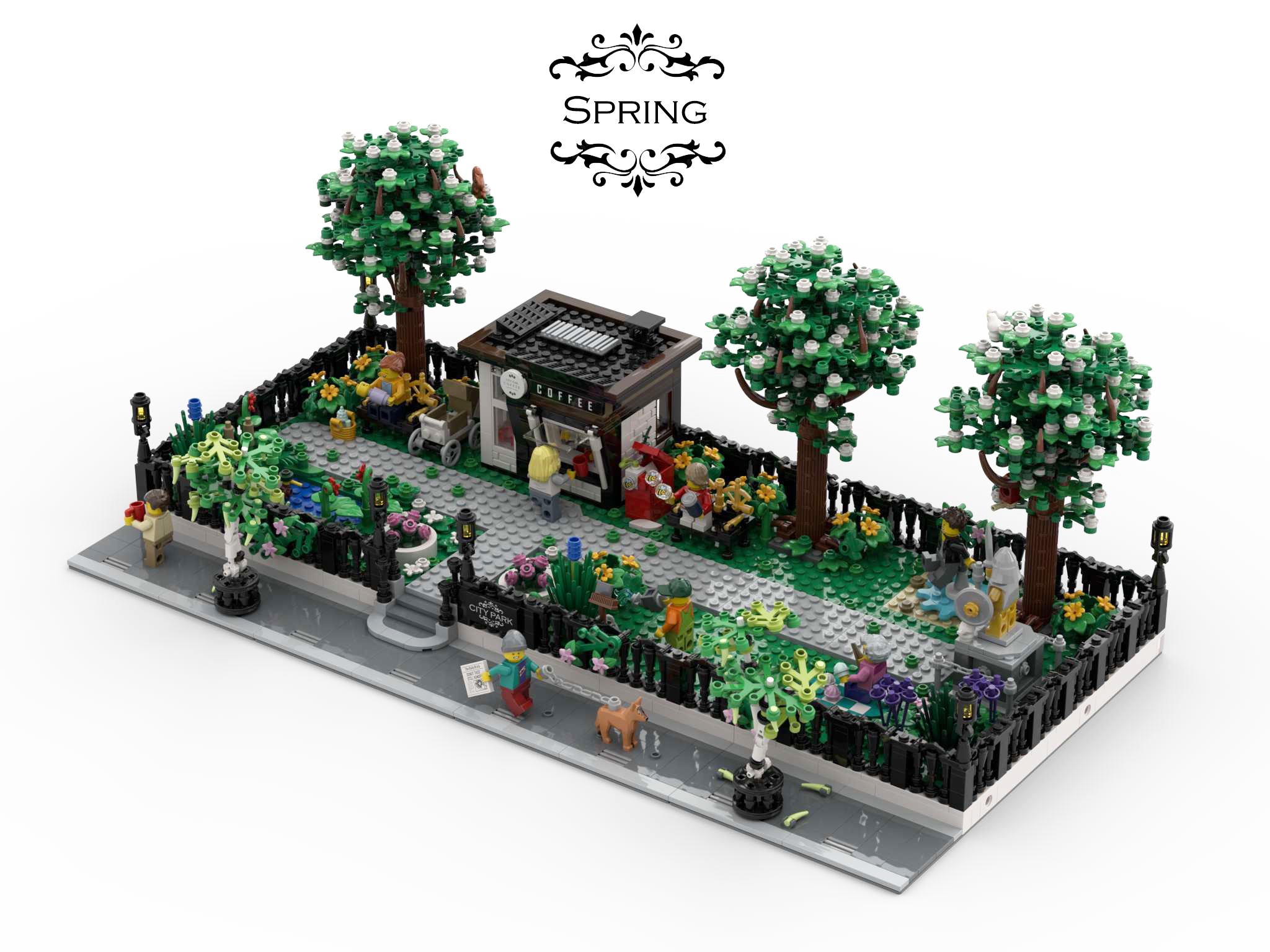 Four Seasons at City Park Modular BrickLink