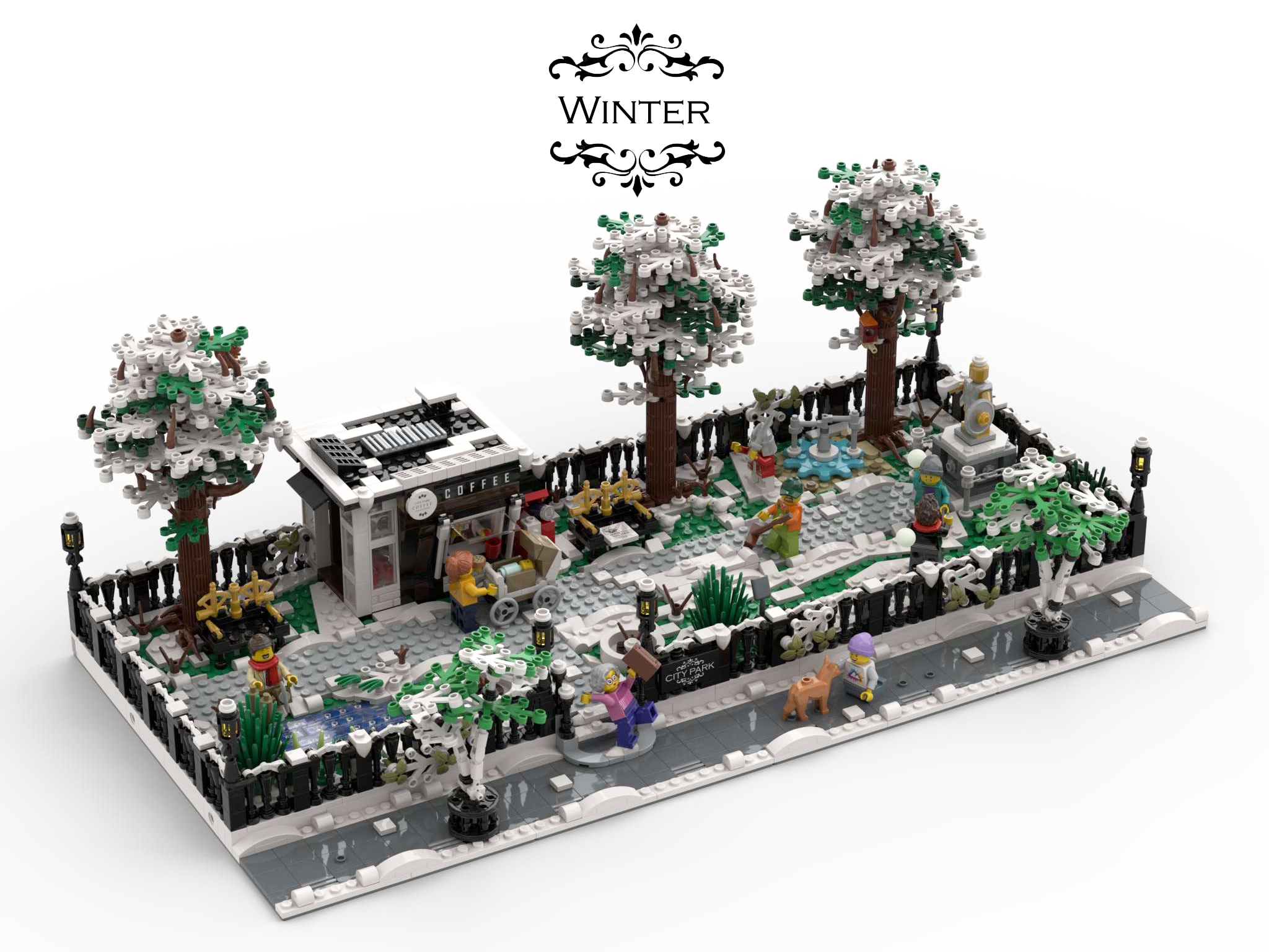 Four Seasons at City Park Modular BrickLink