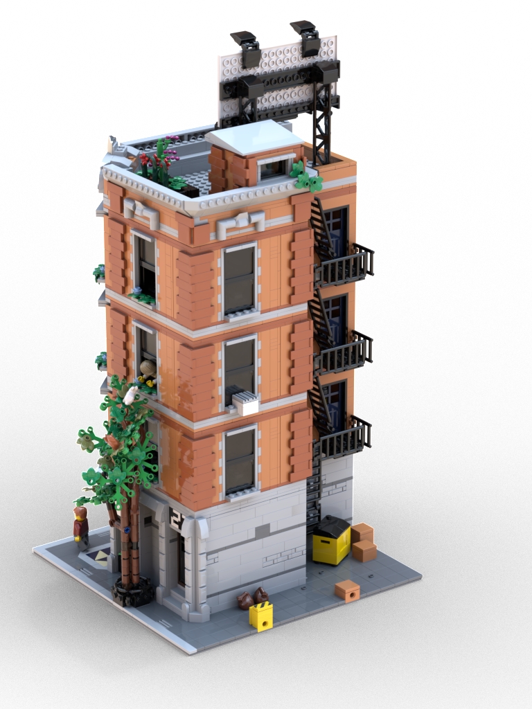 [Modular New-York Apartment Building] [BrickLink]